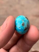 Radiant 14.10ct Afghan Turquoise Cabochon – A Natural Gemstone Treasure - Image 8