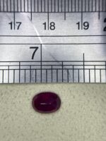 1.75ct Natural Afghan Ruby: Oval-Cut Gemstone Spotlight - Image 10