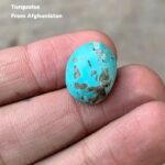 13.20 ct Afghan Turquoise Cabochon – Refined Beauty in a Wearable Size