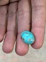 13.20 ct Afghan Turquoise Cabochon – Refined Beauty in a Wearable Size - Image 2