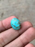 13.20 ct Afghan Turquoise Cabochon – Refined Beauty in a Wearable Size - Image 3