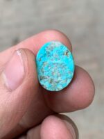 13.20 ct Afghan Turquoise Cabochon – Refined Beauty in a Wearable Size - Image 5