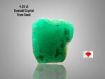 Swat Valley Treasure: A 4.55ct Emerald Crystal of Natural Elegance