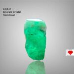 A Glimpse into Swat’s Green: 2.04 ct Emerald Crystal (10.49 × 5.50 × 5.97 mm)