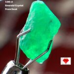 Magnificent 3.00ct Emerald Crystal from Swat