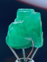 5.22ct Swat Emerald Crystal: A Near-Cubic Natural Gemstone with Striking Symmetry - Image 3