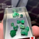 Exquisite 25.65 ct Swat Emerald Rough – A Rare Treasure from Pakistan