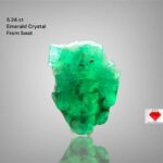 5.24 ct Swat Emerald Crystal — Deep & Dimensional