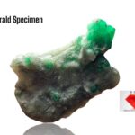 99.80ct Swat Emerald Specimen – Sleek, Natural Crystal with Rich Green Depth