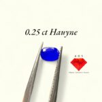 Exquisite 0.25 ct Blue Hauyne – A Rare Afghan Marvel