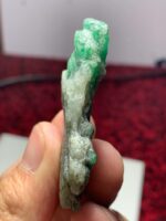 99.80ct Swat Emerald Specimen – Sleek, Natural Crystal with Rich Green Depth - Image 6