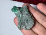 99.80ct Swat Emerald Specimen – Sleek, Natural Crystal with Rich Green Depth - Image 7
