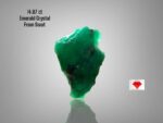 14.87ct Swat Emerald Crystal – Vivid Color, Pristine Structure, 100% Natural