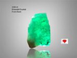 New Entry: 2.06 ct Swat Emerald Crystal — Sleek and Light-Facing