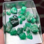 Swat Valley Emerald Rough Lot — 53.30 Carats