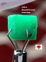 A Brilliant Find — The 5.30-Carat Swat Emerald Crystal