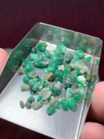 33.09ct Emerald Rough Lot from Laghman – Natural Afghan Green - Image 2