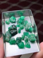Swat Valley Emerald Rough Lot — 53.30 Carats - Image 12
