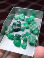 Swat Valley Emerald Rough Lot — 53.30 Carats - Image 3