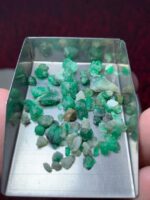 33.09ct Emerald Rough Lot from Laghman – Natural Afghan Green - Image 4