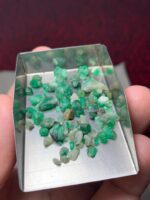 33.09ct Emerald Rough Lot from Laghman – Natural Afghan Green - Image 5