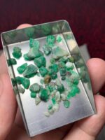 33.09ct Emerald Rough Lot from Laghman – Natural Afghan Green - Image 6
