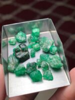 Swat Valley Emerald Rough Lot — 53.30 Carats - Image 7