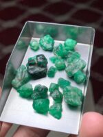 Swat Valley Emerald Rough Lot — 53.30 Carats - Image 8