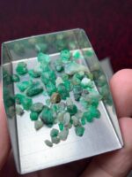 33.09ct Emerald Rough Lot from Laghman – Natural Afghan Green - Image 9