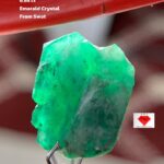 6.64 ct Swat Emerald Crystal – A Natural Green Wonder from Pakistan