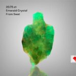 20.75 Carat Natural Emerald Crystal from Swat, Pakistan – Untreated Green Beryl