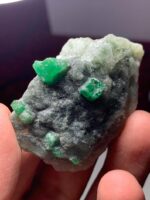 163.40ct Swat Emerald Specimen – Bold Structure and Deep Natural Color - Image 2