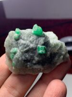 163.40ct Swat Emerald Specimen – Bold Structure and Deep Natural Color - Image 7