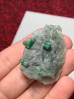 163.40ct Swat Emerald Specimen – Bold Structure and Deep Natural Color - Image 9