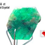 11.55ct Swat Emerald Crystal: Natural Beryl with Striking Color