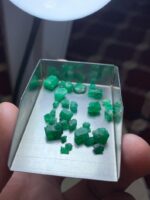 Swat Emerald Collection: 20.00ct Emerald Rough Lot (7.80 × 7.31 × 4.82 mm) - Image 11