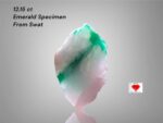 Stunning 12.15ct Emerald Specimen from Swat: 14.48 x 13.68 x 6.95 mm of Natural Beauty