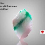 Stunning 12.15ct Emerald Specimen from Swat: 14.48 x 13.68 x 6.95 mm of Natural Beauty