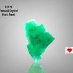 Sleek & Striking: 6.11ct Swat Emerald Crystal (16.87 x 13.45 x 5.19 mm)