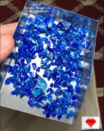 238 ct Blue Hauyne Rough Lot from Afghanistan – Deep Form with High Collector Appeal