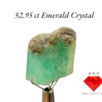 52.95 Carat Natural Emerald Crystal – Afghan Masterpiece