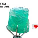 9.35ct Swat Emerald Crystal: Natural Green Beryl with Raw Elegance