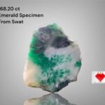 Monument of Nature: 168.20ct Swat Emerald Specimen with Presence