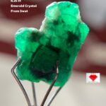 6.25 ct Swat Emerald Crystal – Natural Green Gem from Pakistan