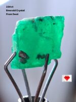 The Allure of Precision: Exploring a 2.54ct Emerald Crystal with 6.45 mm, 6.25 mm, and 6.50 mm