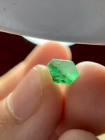 Natural 3.25ct Emerald Crystal – Swat, Pakistan | 7.86 x 7.39 x 5.73 mm - Image 3