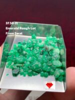 Balanced and Beautiful: A 37.50ct Swat Emerald Rough Lot for Multiple Markets