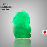 Radiant Swat Emerald: 3.27ct Crystal (10.55 x 6.88 x 6.96 mm)