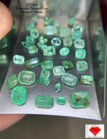 Brilliant 20.74ct Faceted Chitral Emerald