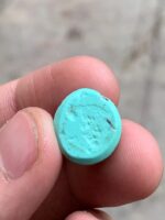 11.34ct Afghan Turquoise Cabochon - Image 6
